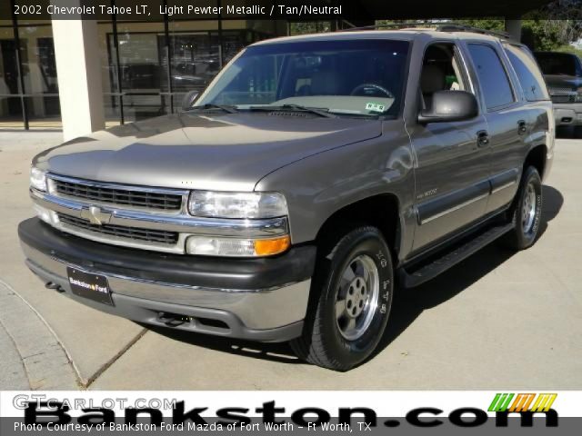 2002 Chevrolet Tahoe LT in Light Pewter Metallic