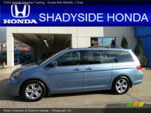 2009 Honda Odyssey Touring in Ocean Mist Metallic