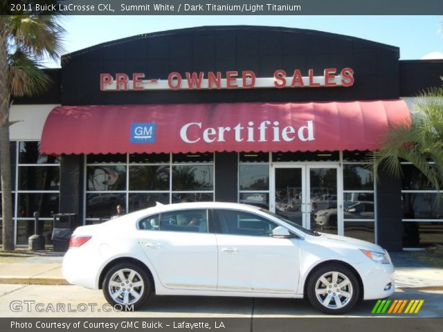 2011 Buick LaCrosse CXL in Summit White