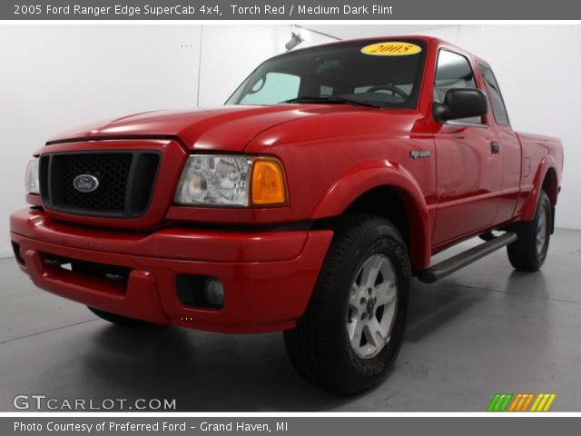2005 Ford Ranger Edge SuperCab 4x4 in Torch Red