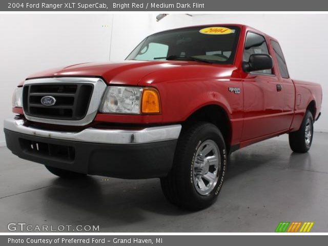 2004 Ford Ranger XLT SuperCab in Bright Red