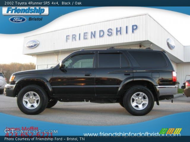 2002 Toyota 4Runner SR5 4x4 in Black