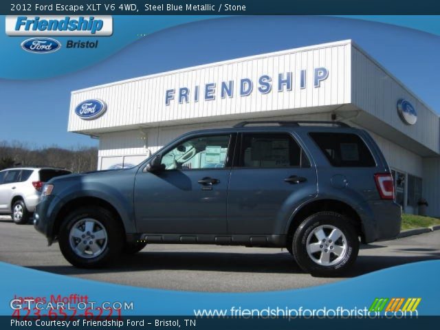 2012 Ford Escape XLT V6 4WD in Steel Blue Metallic