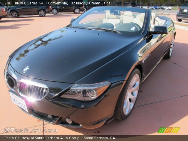 2005 BMW 6 Series 645i Convertible in Jet Black