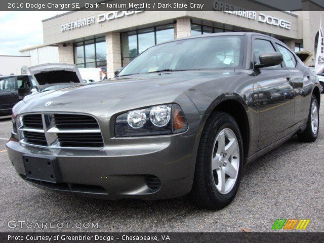 2010 Dodge Charger SE in Dark Titanium Metallic