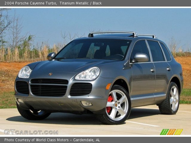 2004 Porsche Cayenne Turbo in Titanium Metallic