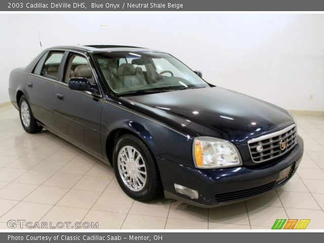 2003 Cadillac DeVille DHS in Blue Onyx