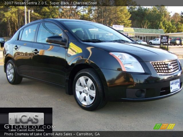 2007 Nissan Sentra 2.0 S in Super Black