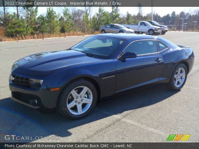 2012 Chevrolet Camaro LT Coupe in Imperial Blue Metallic