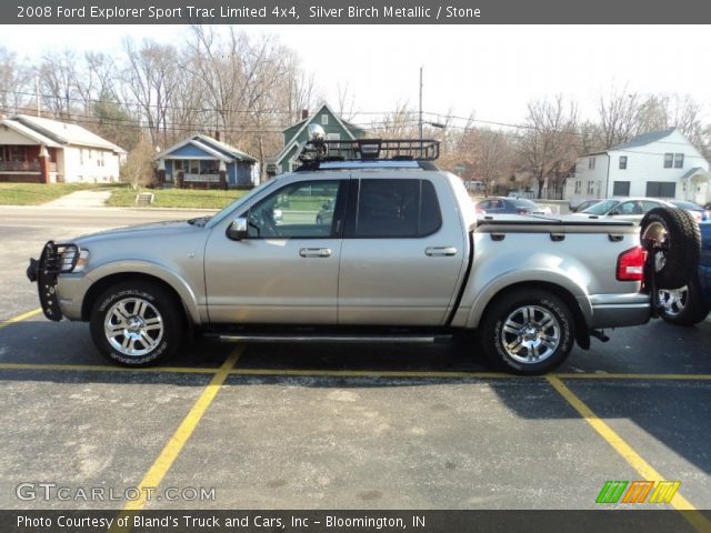 2008 Ford Explorer Sport Trac Limited 4x4 in Silver Birch Metallic