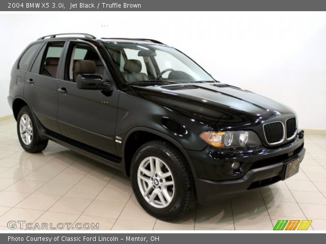 2004 BMW X5 3.0i in Jet Black