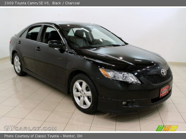 2009 Toyota Camry SE V6 in Black