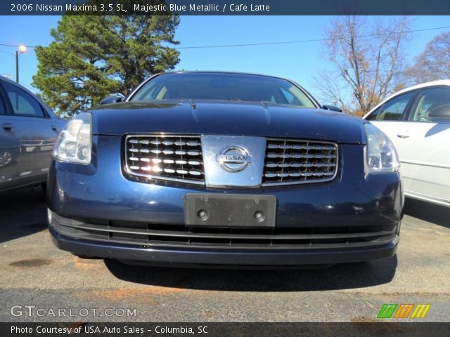 2006 Nissan Maxima 3.5 SL in Majestic Blue Metallic