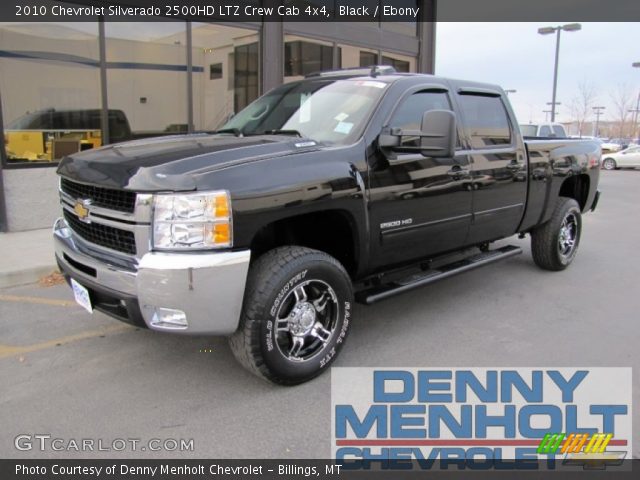 2010 Chevrolet Silverado 2500HD LTZ Crew Cab 4x4 in Black