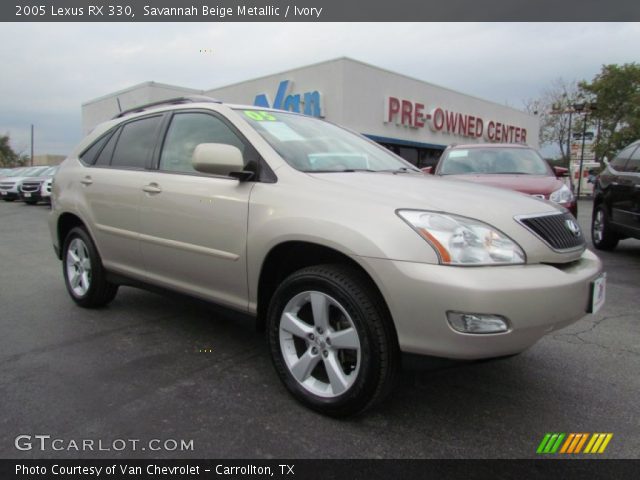 2005 Lexus RX 330 in Savannah Beige Metallic