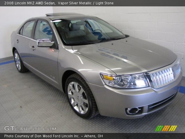 2008 Lincoln MKZ AWD Sedan in Vapor Silver Metallic