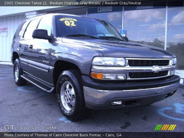 2002 Chevrolet Tahoe LS in Medium Charcoal Gray Metallic