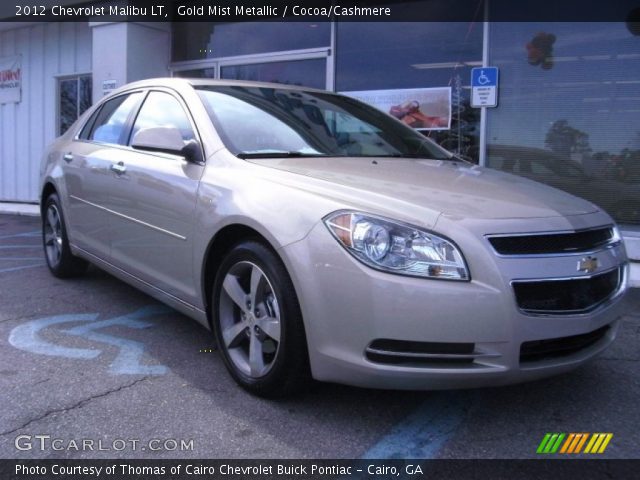 2012 Chevrolet Malibu LT in Gold Mist Metallic