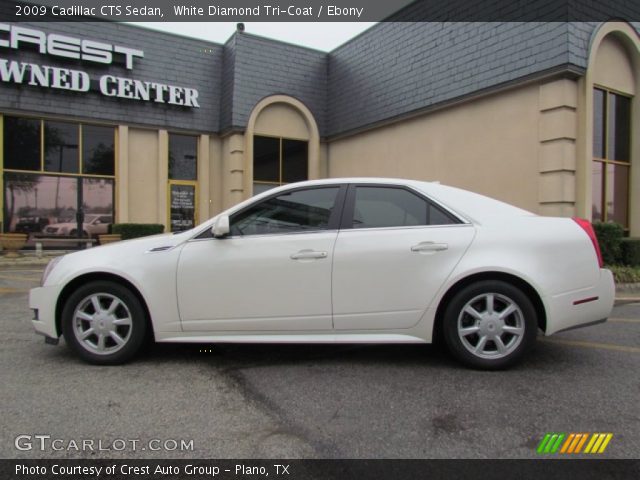 2009 Cadillac CTS Sedan in White Diamond Tri-Coat