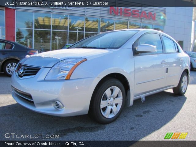 2012 Nissan Sentra 2.0 in Brilliant Silver Metallic
