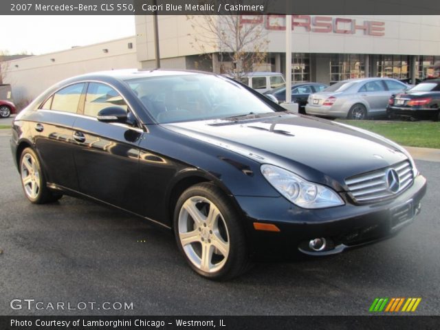 2007 Mercedes-Benz CLS 550 in Capri Blue Metallic