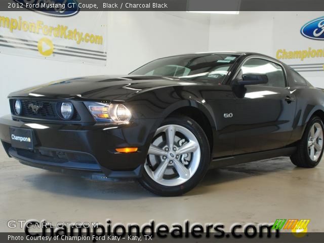 2012 Ford Mustang GT Coupe in Black