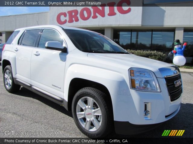 2012 GMC Terrain SLE in Olympic White