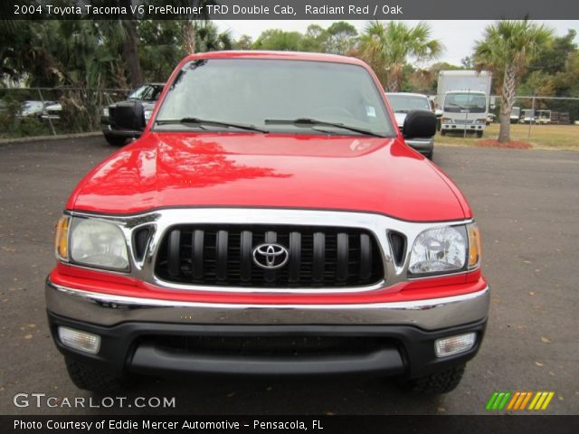 2004 Toyota Tacoma V6 PreRunner TRD Double Cab in Radiant Red