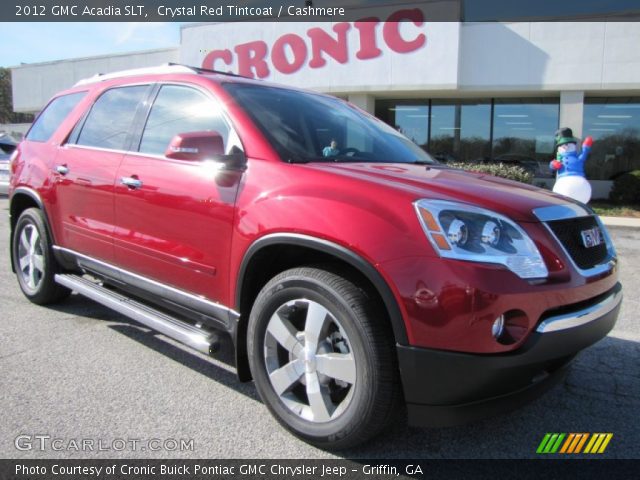 2012 GMC Acadia SLT in Crystal Red Tintcoat