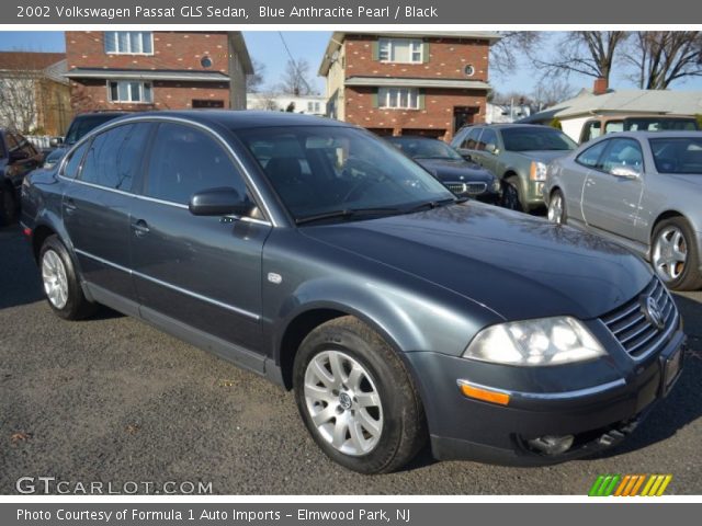 2002 Volkswagen Passat GLS Sedan in Blue Anthracite Pearl