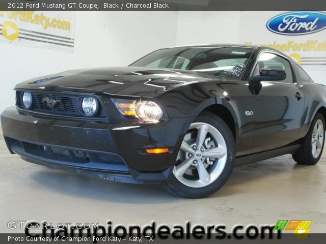 2012 Ford Mustang GT Coupe in Black