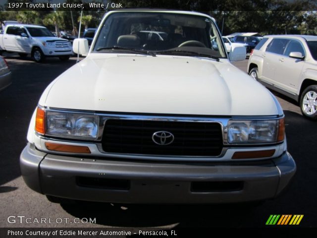 1997 Toyota Land Cruiser  in White