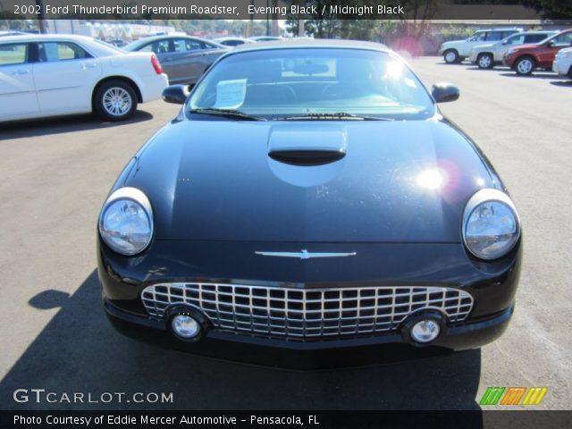 2002 Ford Thunderbird Premium Roadster in Evening Black