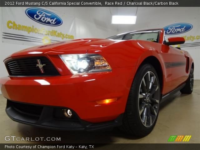 2012 Ford Mustang C/S California Special Convertible in Race Red