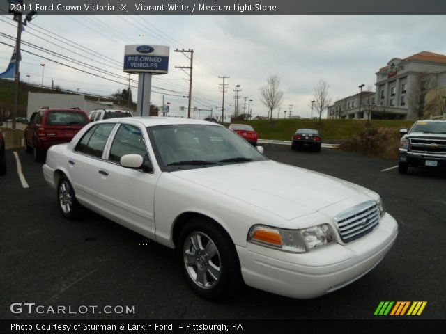 2011 Ford Crown Victoria LX in Vibrant White