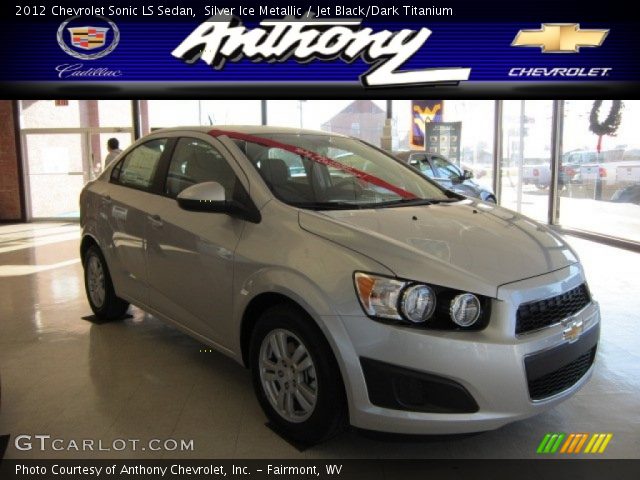 2012 Chevrolet Sonic LS Sedan in Silver Ice Metallic