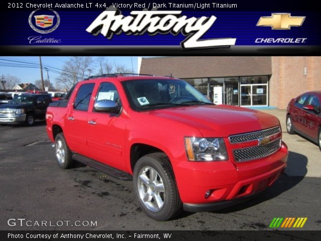 2012 Chevrolet Avalanche LT 4x4 in Victory Red
