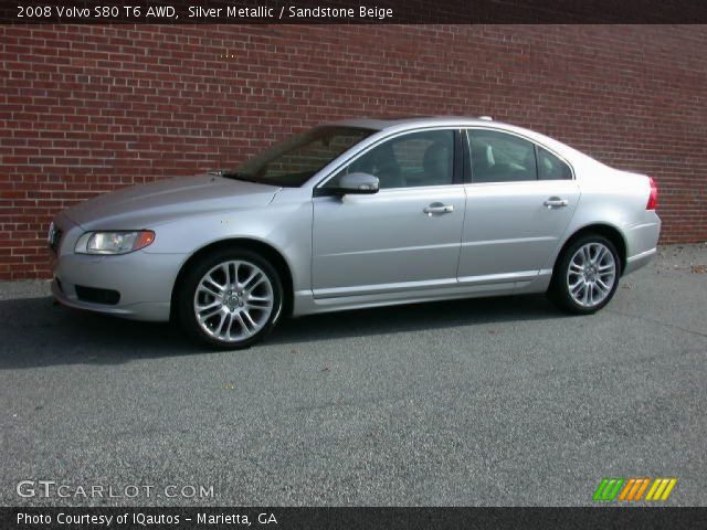 2008 Volvo S80 T6 AWD in Silver Metallic