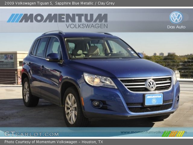 2009 Volkswagen Tiguan S in Sapphire Blue Metallic