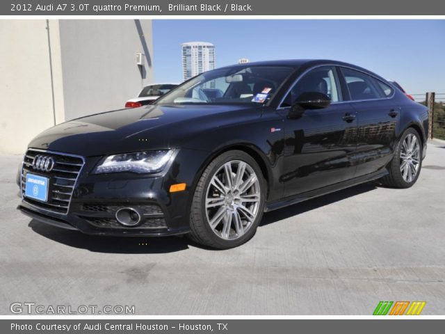 2012 Audi A7 3.0T quattro Premium in Brilliant Black