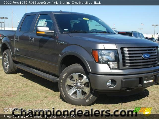 2011 Ford F150 FX4 SuperCrew 4x4 in Sterling Grey Metallic