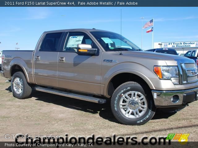 2011 Ford F150 Lariat SuperCrew 4x4 in Pale Adobe Metallic