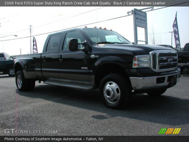 2006 Ford F350 Super Duty King Ranch Crew Cab 4x4 Dually in Black