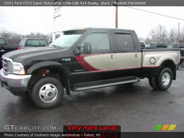 2001 Ford F350 Super Duty Lariat Crew Cab 4x4 Dually in Black
