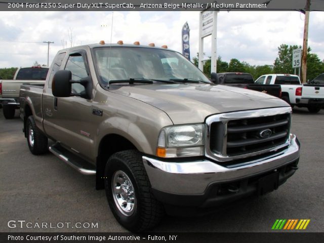 2004 Ford F250 Super Duty XLT SuperCab in Arizona Beige Metallic