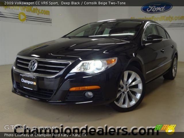2009 Volkswagen CC VR6 Sport in Deep Black