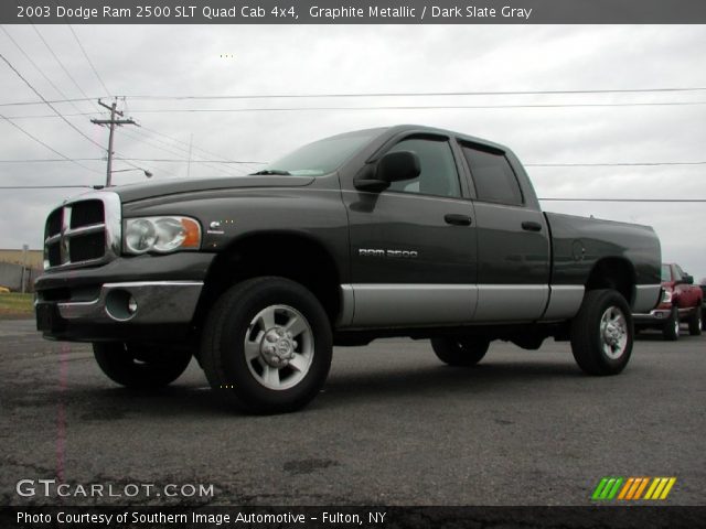 2003 Dodge Ram 2500 SLT Quad Cab 4x4 in Graphite Metallic