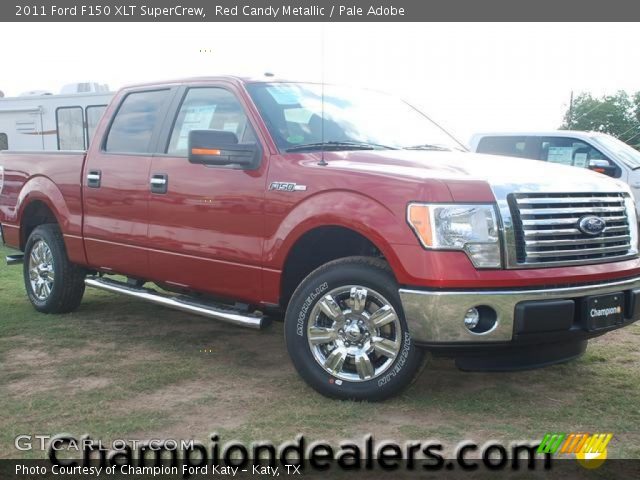 2011 Ford F150 XLT SuperCrew in Red Candy Metallic