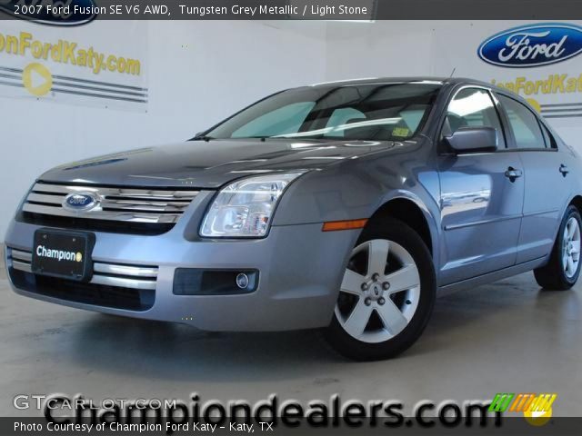 2007 Ford Fusion SE V6 AWD in Tungsten Grey Metallic