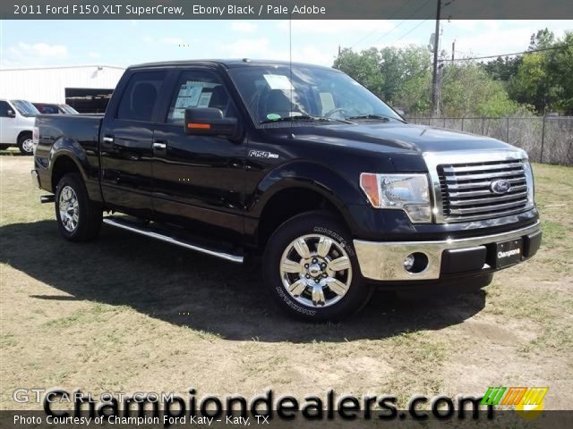 2011 Ford F150 XLT SuperCrew in Ebony Black